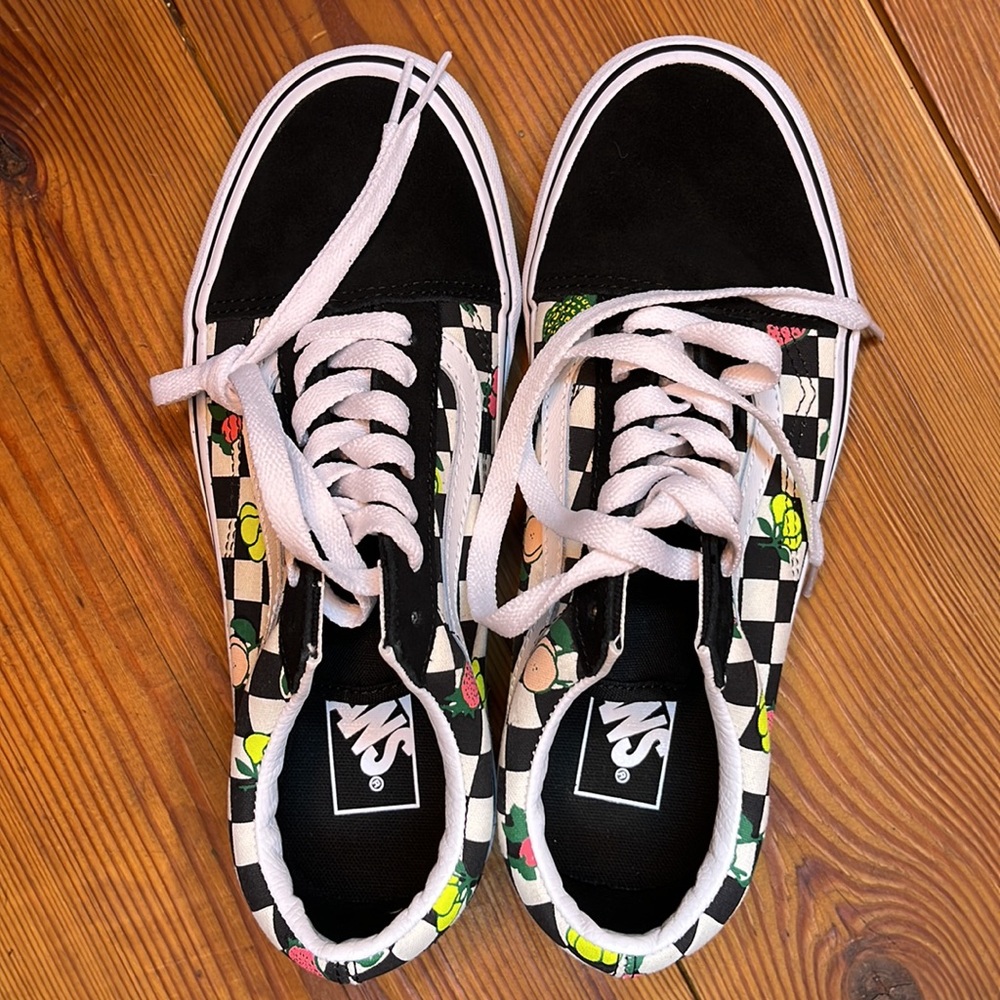 Vans Fruit Checkerboard Old Skool Sneakers 🫶 - Picture 6 of 9